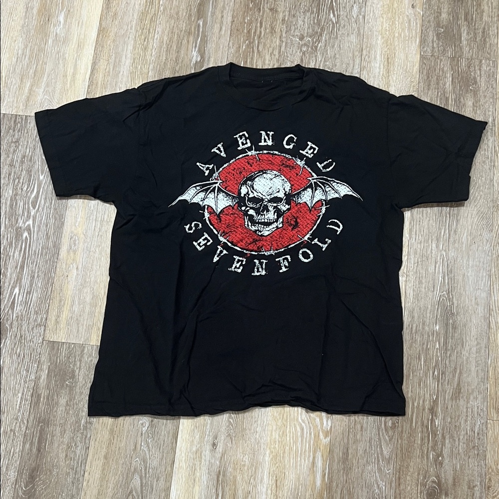 Black Short Sleeve Graphic Tee